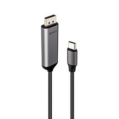 Cablu lindy bi-directional usb c la displayport, lungime 2m, supported bandwidth: 32.4gbps, rezolutie maxima 7680x4320@60hz,  Cabluri periferice | electropc.ro