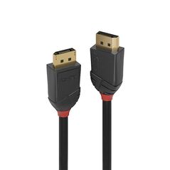 Cablu lindy displayport 2.1 54g, lungime 3m, supported bandwidth: 54gbps, rezolutie maxima 16360 x 8640 (16k) @ 60hz, 4:4:4, 10-bit, negru,  Cabluri periferice | electropc.ro