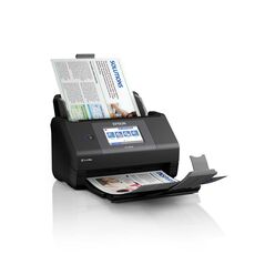 Epson workforce es-590w a4 scanner, format a4, scanner cis, sursa lumina led, rezolutie: 600 x 600 dpi, senzor ultrasonic, touchscreen 10.9cm, viteza scanare: 45ppm, capacitate : 100 coli, volum zilnic:5000 pagini, duplex single pass, interfata: usb, wi-f,  Scannere | electropc.ro