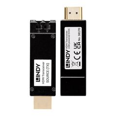 Extender lindy fibra optica, distanta maxima 300m, latime de banda suportata 10.2gbps, rezolutie maxima 3840x2160@60hz 4:2:0 8bit, negru,  Extendere audio-video | electropc.ro