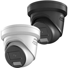 Hikvision pro series with acusense ds-2cd2346g2h-is2u/sl(2.8mm). type: ip security camera, placement supported: outdoor, connectivity technology: wired. mounting type: ceiling/wall, product colour: white, form factor: turret. angle of rotation: 360°, lens,  Camere supraveghere IP | electropc.ro