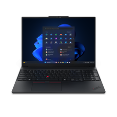 Laptop business lenovo thinkpad e16 gen 3, cu procesor intel core ultra 7 258v, 16'' ips, 32 gb lpddr5x, 1 tb ssd, intel arc 140v, fara os, 3 ani garantie,  Laptopuri | electropc.ro