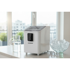 Mașină de cuburi gheață heinner frosty breeze him-dw120wh,  Aparat cuburi de gheata | electropc.ro