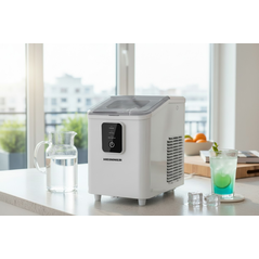 Mașină de cuburi gheață heinner frosty breeze him-dw120wh,  Aparat cuburi de gheata | electropc.ro