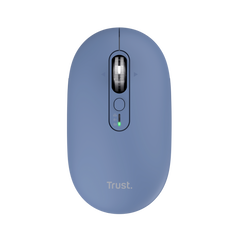 Mouse wireless trust seron hyperscroll, 7 butoane, rezolutie maxima 3200 dpi, albastru,  Mouse | electropc.ro