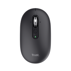 Mouse wireless trust seron hyperscroll, 7 butoane, rezolutie maxima 3200 dpi, negru,  Mouse | electropc.ro