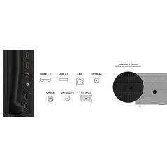 Televizor tcl led 50p6k, 126 cm, smart google tv, 4k, clasa e,  Televizoare | electropc.ro