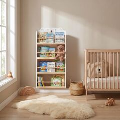 Biblioteca carti si jucarii bear, u-grow,  Mobilier camera copii | electropc.ro