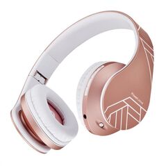 Casti bluetooth wireless over-ear powerlocus p2, rose gold,  Casti audio | electropc.ro