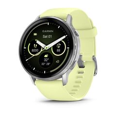Garmin venu 010-03014-02. display diagonal: 3.56 cm (1.4"), display technology: amoled, display resolution: 454 x 454 pixels, touchscreen. flash memory: 8 gb. wi-fi. gps (satellite). weight: 38 g. band material: silicone,  SmartWatch-uri | electropc.ro