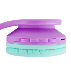 Powerlocus casti pentru copii, wireless, p1 teal purple,  Casti audio | electropc.ro