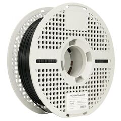 Prof. lab 3d filament 1kg petg+cf black, contine fibre de carbon pentru piese stabile, deformari reduse, finisaj mat, rezistenta crescuta la caldura, diametru 1.75mm, temperatura duza: 255c - 270c, temperatura platforma: 80c - 90c,,  Accesorii imprimare 3D | electropc.ro