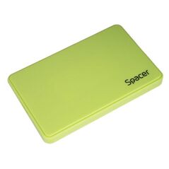 Rack extern spacer, pt hdd/ssd, 2.5 inch, sata, interfata pc usb 3.0, husa piele sintetitca, plastic, verde,  SSD-uri externe | electropc.ro