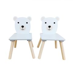 Set masuta si 2 scaune, cu spatiu de activitati, bear, u-grow,  Mobilier camera copii | electropc.ro