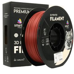 Smart print 3d filament petg matte red, finisaj satin, diametru: 1.75mm, greutate: 1kg, temperatura duza: 240c - 2255c, temperatura platforma: 75c - 85c.,  Accesorii imprimare 3D | electropc.ro