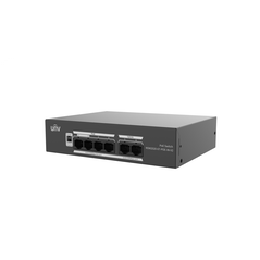 Switch uniview nsw2020-6t-poe-in-v2; porturi:6×100mbps network ports (rj45), including 4 poe ports; maxim 30 w per port, buget 65 w; performanta: switching capacity 1.2 gbps, 0.90mpps; functii: up to 250m transmission distance on surveillance mode; alimen,  Switch-uri | electropc.ro