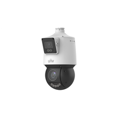 Camera ip 4mp+4mp uniview ipc94144sfw-x25-f40c; senzor: 1/1.8" cmos, senzor:1/2.7" cmos; rezolutie 4 mp (2688 × 1520)@25 fps; compresie: ultra 265, h.265, h.264, mjpeg; canal 1:lentila 4.0mm; lumina alba 30m canal 2: lentila 4.8mm-120mm; ir 100m; stocare:,  Camere supraveghere IP | electropc.ro