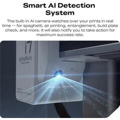 Creality sparkx i7 combo fdm 3d printer, imprimanta 3d, tehnologie fdm, volum printare: 260 × 260 × 255 mm, dimensiuni imprimanta: 470 × 423 × 456 mm, viteza printare: ≤ 500 mm/s, acuratete: 100±0.1 mm, inaltime strat: 0.05-0.3 mm, direct drive extrusion,,  Imprimante 3D | electropc.ro