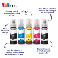 Epson l3360 ciss color inkjet mfp, format: a4, functii: print, copy, scan, viteza printare: 33ppm mono, 15ppm color, rezolutie printare: 5.760 x 1.440 dpi, rezolutie scanare: 1.200 dpi x 2.400 dpi, format fisiere scanate: bmp, jpeg, pict, tiff, multi-tiff,  Multifunctionale Inkjet | electropc.ro