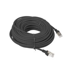 Patch cord cat.6 utp 20 m negru, fluke passed,  Alte accesorii retea | electropc.ro