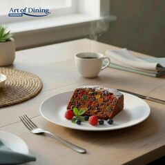 Set 6 farfurii desert opal alb 19 cm, aida, art of dining by heinner,  Farfurii & Boluri de Servire | electropc.ro