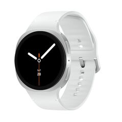 Sg watch8 44mm 1.47" l330 silver / white strap,  SmartWatch-uri | electropc.ro