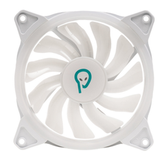 Ventilator spacer pc 120x120x25 mm argb light diferite setari ale jocului de culori, posibilitate conectare fan hub, hydraulic bearing, conector 3/4-pin, white,  Ventilatoare carcasa | electropc.ro