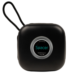 Boxa spacer portabila bluetooth, pocket-bk, rms: 5w, rgb, acumulator 500mah, timp de functionare pana la 5 ore, pana la 10m, incarcare usb type-c, ipx5, negru,  Sisteme audio | electropc.ro
