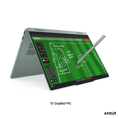Laptop consumer lenovo ideapad 5 2-in-1 14agp11, cu procesor ryzen ai 7 445, 14'' oled, 16 gb ddr5, 1 tb ssd, amd radeon 840m, fara os, 3 ani garantie,  Laptopuri | electropc.ro