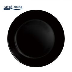 Serviciu masa din opal negru 18 piese, catania, art of dining,  Farfurii & Boluri de Servire | electropc.ro