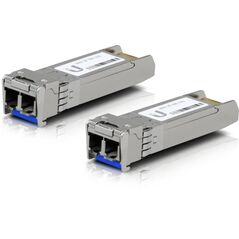 Ubiquiti uacc-om-sm-10g-d-2. tip aparat emisie-recepție sfp: fibră optică, rată maximă transfer de date: 10000 mbit/s, tipul de interfaţă: sfp+. culoarea produsului: argint. cantitate per ambalaj: 2 buc.,  Accesorii switch-uri | electropc.ro