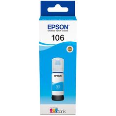 EPSON 106 ECOTANK CYAN INK BOTTLE,  Cartuse cerneala | electropc.ro