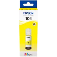 EPSON 106 ECOTANK YELLOW INK BOTTLE  C13T00R440
