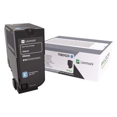 LEXMARK 75B0020 CYAN TONER,  Tonere | electropc.ro