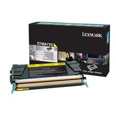 LEXMARK X746A1YG YELLOW TONER,  Tonere | electropc.ro