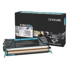 LEXMARK X746A1CG CYAN TONER,  Tonere | electropc.ro