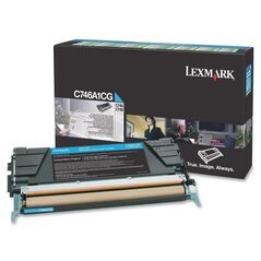 LEXMARK C746A1CG CYAN TONER,  Tonere | electropc.ro