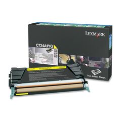 LEXMARK C734A1YG YELLOW TONER,  Tonere | electropc.ro