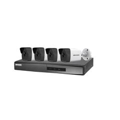 KIT IP 4X IPCAMBULLET 1XNVR 1XHDD1TB POE,  HIKVISION | electropc.ro