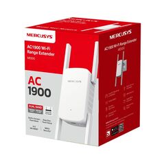 Mercusys ac1900 wi-fi range extender me50g; dual-band, standarde wireless: ieee 802.11a/n/ac 5 ghz, ieee 802.11b/g/n 2.4 ghz, viteza wireless:  600 mbps at 2.4ghz, 1300 mbps at 5ghz, interfata: 1 x gigabit ethernet port, 4 x andene externe, consum: 12w, d,  Access point & Range Ext. | electropc.ro
