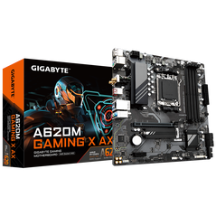 Placa de baza gigabyte a620m gaming x ax am5, 4x ddr5, 1x displayport, 1x hdmi, 1x pcie x16, 1x pcie x1, 1x m.2, 4x sata 6gbps, wifi 6e, matx,  Placi de baza | electropc.ro