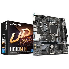 Placa de baza gigabyte h610m h lga1700, 2xddr5, 1xd-sub, 1xhdmi, 1xpciex16, 1xpciex1, 1xm.2, 4xsata 6gps, micro atx,  Placi de baza | electropc.ro