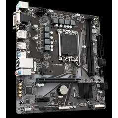 Placa de baza gigabyte h610m s2h lga1700, 2x ddr5, 1x d-sub, 1x dvi-d, 1x hdmi, 1x displayport, 1x pcie x16, 1x pcie x1, 1x m.2, 4x sata 6gbps, matx,  Placi de baza | electropc.ro