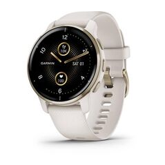 Ceas garmin smartwatch venu 2 plus stainless steel bezel, ivory + cream gold,  SmartWatch-uri | electropc.ro