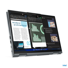 Laptop lenovo thinkpad x1 yoga gen 7, 14" wuxga (1920x1200) low power ips 400nits anti-glare, touch, intel core i7-1260p, 12c (4p + 8e) / 16t, p-core 2.1 / 4.7ghz, e-core 1.5 / 3.4ghz, 18mb, video integrated intel iris xe graphics, ram 16gb soldered lpddr,  Laptopuri | electropc.ro