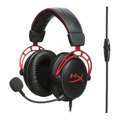 Casti hp hyperx cloud alpha, cu fir, rosu,  Casti audio | electropc.ro