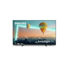 Smart tv philips ambilight 50pus8007/12 (model 2022) 50"(126cm), led 4k, negru, plat, android tv, mirroring ios/android, pixel precise ultra hd, hdr10+/hlg, 60 hz, dvb-t/t2/t2-hd/c/s/s2, 20 w, wi-fi bluetooth, 1xjack 3.5 mm, 2xusb 3.0, 1xrj-45, ci+ slot, ,  Televizoare | electropc.ro