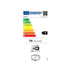 Smart tv philips ambilight 58pus8507/12 (model 2022) 58"(146cm), led 4k, silver, flat, android tv, mirroring ios/android, procesor p5 perfect picture, hdr10+/hlg/dolby vision, 60 hz, dvb-t/t2/t2-hd/c/s/s2, 20 w, wi-fi bluetooth, 1xjack 3.5 mm, 2xusb, 1xrj,  Televizoare | electropc.ro
