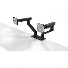 Suport monitor de birou dual, dell 482-bbdl, 19" - 38", vesa 100x100, suporta pana la 10kg, negru,  TV & Electronice & Gaming | electropc.ro