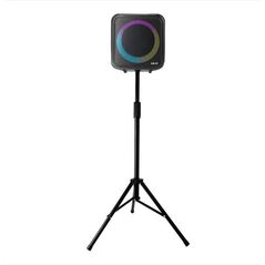 Boxa portabila akai abts-s6, bluetooth 5.0, putere reala 20w, radio fm, functie karaoke, lumini dinamice, telecomanda, intrare microfon, difuzor 6.5", tripod pentru sustinere,  Sisteme audio | electropc.ro